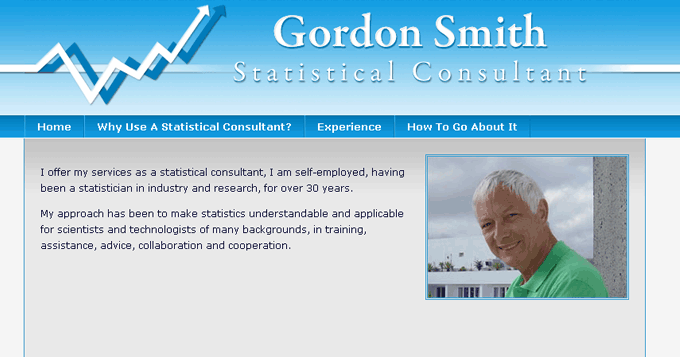 Gordon Smith - Statistical Consultant